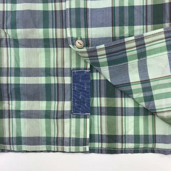 Tommy Bahama Shirt Plaid Zione Wilderness - Picture 3 of 7